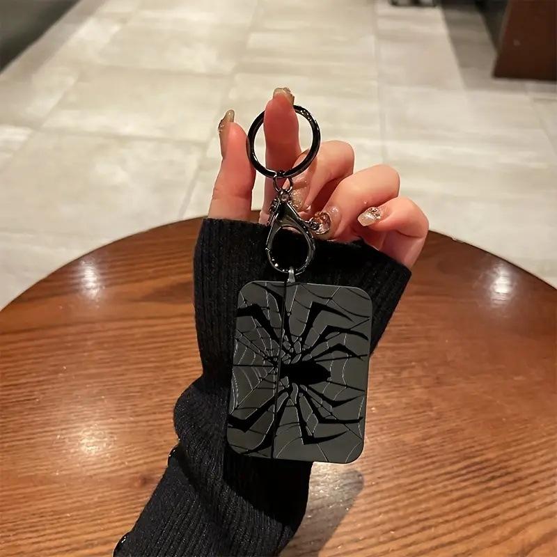 Spider Pattern Square Earbud Case Shockproof Protective Cover Compatible with Wireless Earbuds 1/2/3/4 Pro Pro 2