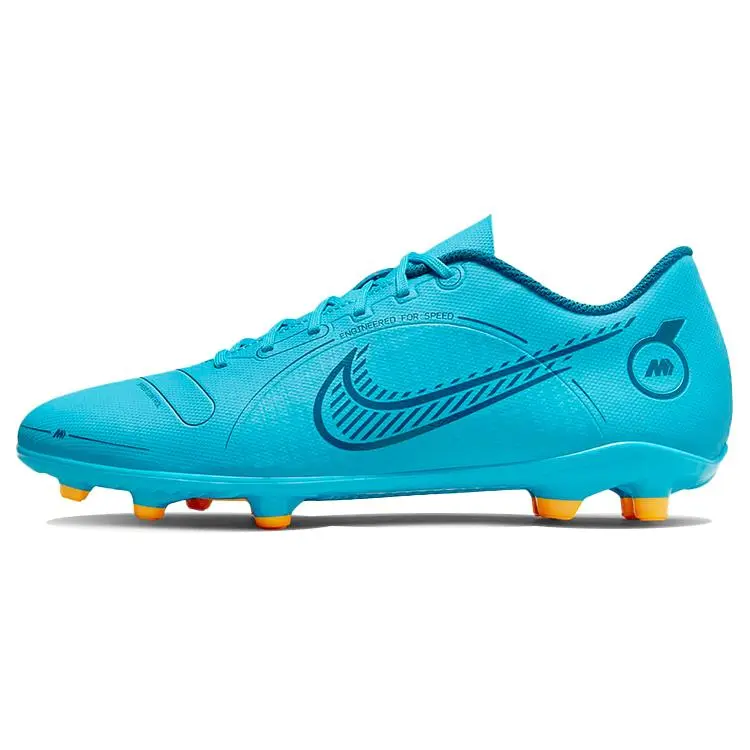 Nike Mercurial Vapor 14 Club Soccer Cleats for Men – Round-Toe, Lace-Up, MG Rubber Outsole, Lightweight, Cushioned, Non-Slip, Durable Verifiable, with credentials and supporting global authentication