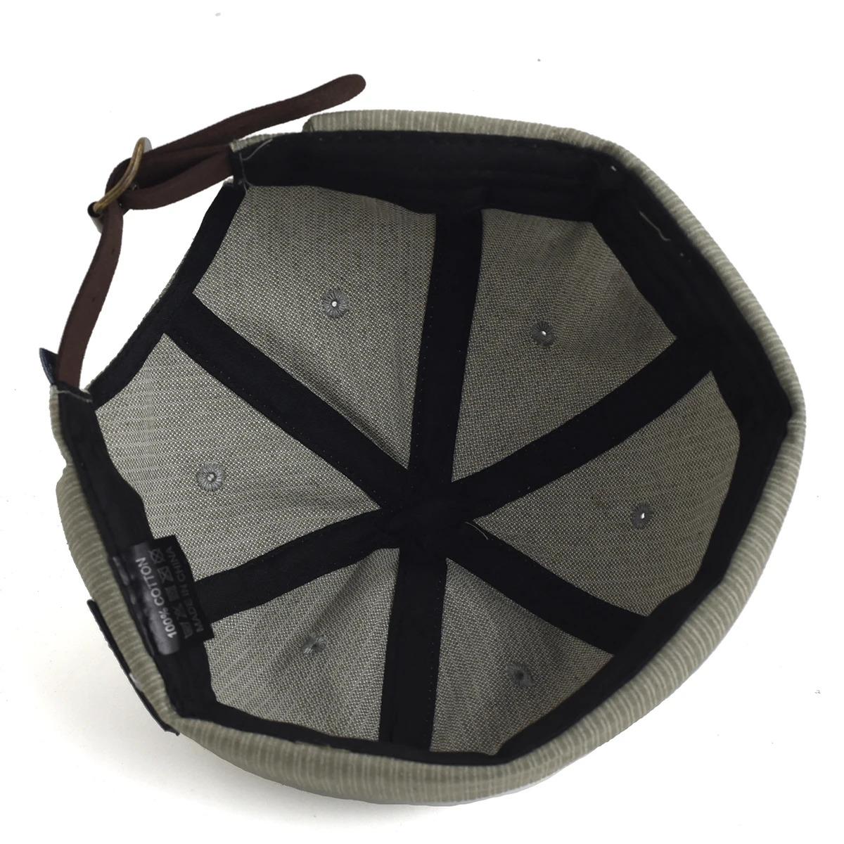 Men Women Dome Melon Skullies Beanie Cap Fashion Vintage Brimless Landlord Hat Streetwear Hip Hop Docker Caps Unisex Skullcaps