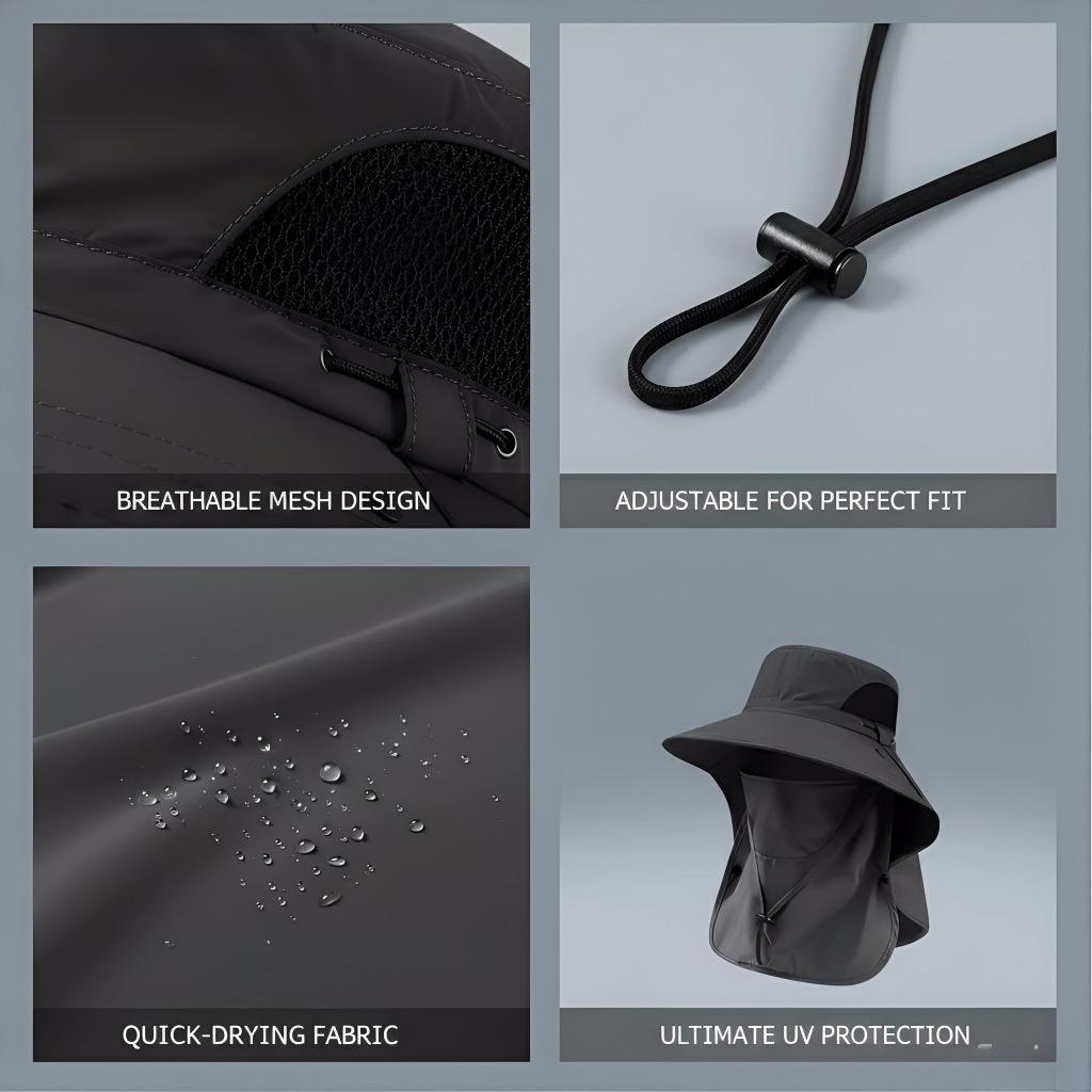 Spring/Summer Fisherman's Hat Detachable Outdoor Fishing Face Covering Neck Protection Sun Hat Spring/Summer Fisherman's Hat Detachable Outdoor Fishing Face Covering Neck Protection Sun Hat
