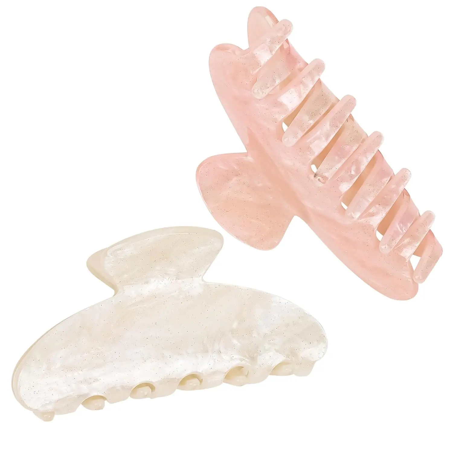 2 count Hair Claw Clips for Women Non-slip Clip Large Claws Hair Accessories |  Claw Clips, Thick Thin Hair, Ideal