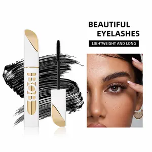 Long-Lasting Mascara - Waterproof, Lengthening, Smudge-Proof, Curling, Beginner-Friendly Eyelash Styling Gel