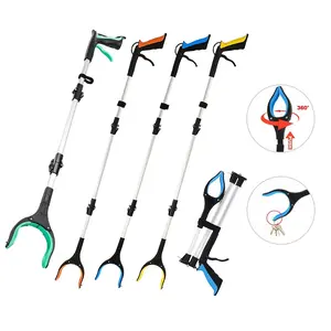 43 Inch Extra Long Foldable Grabber, Suitable for Seniors, Trash Picker, Post-Surgery Recovery Aid, Long Arm Extension Tool