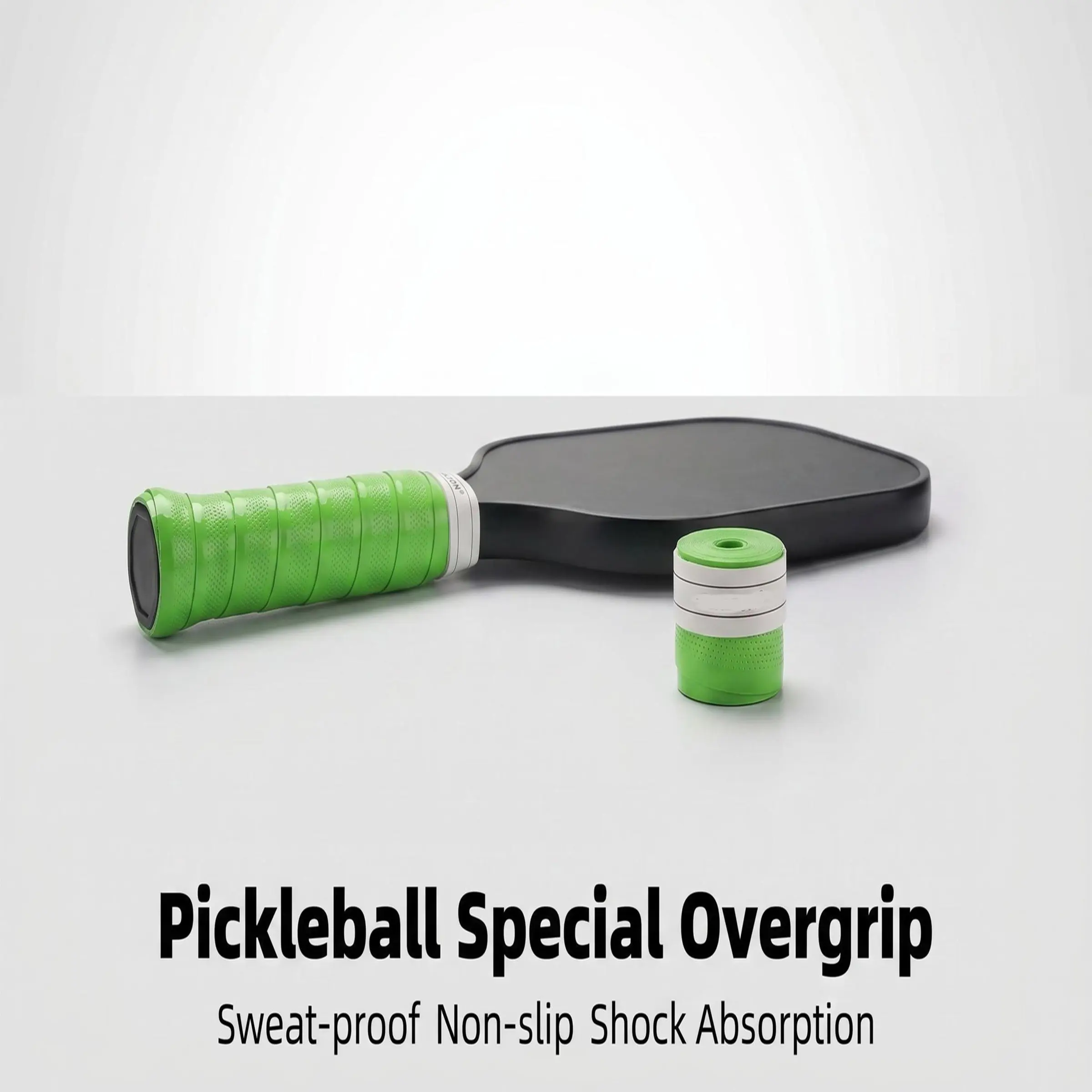 6 Pack Mixed Color Pickleball Paddle Overgrip - Perforated Smooth Non-Slip Secure Grip Tape Sealed Packaging