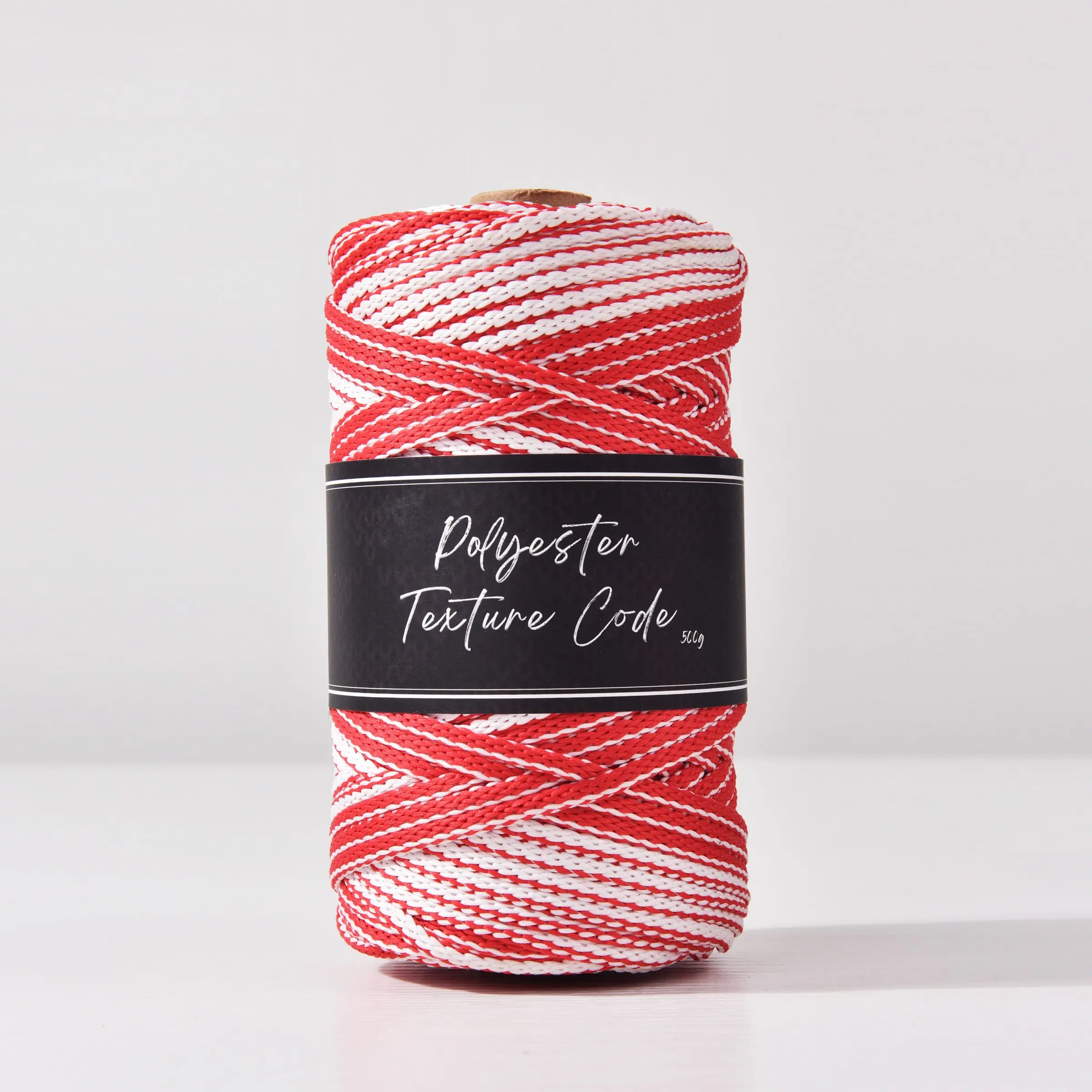 Bestselling 5mm 300g 63m Spool Dual Color Polyester Round Strand Rope, Ideal for Handmade Crochet Bags, Mesh Pockets, DIY Crafts