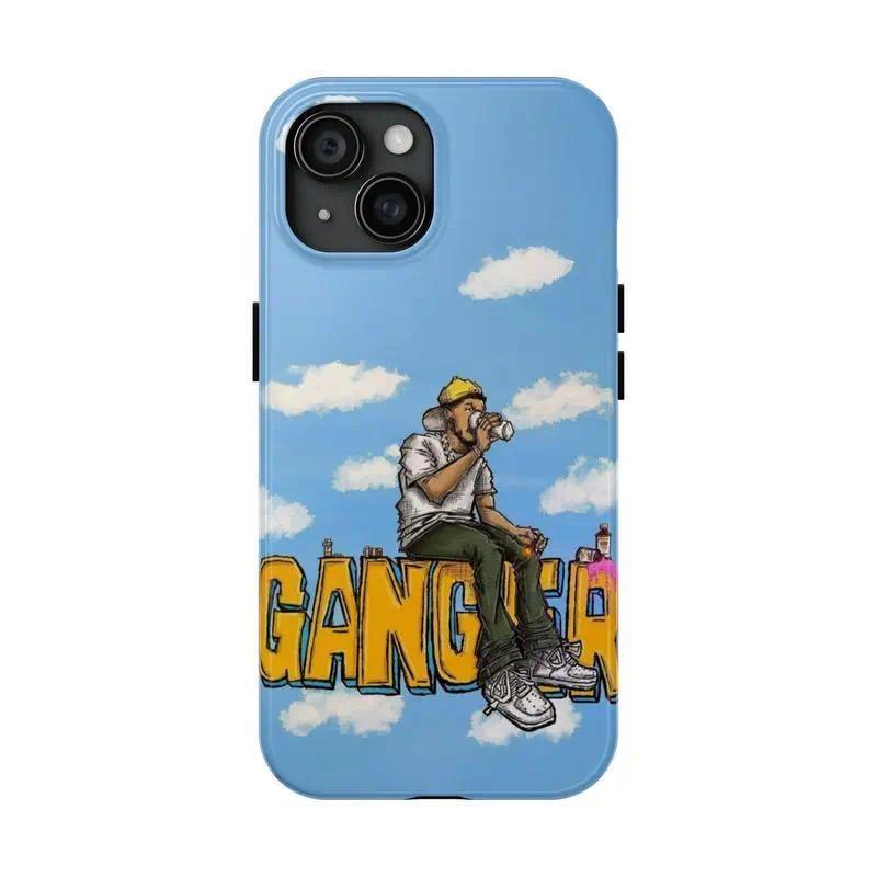 Hip-Hop Art Style "Veeze Wocky Sinner" Graphic Film Phone Case — Durable & Sturdy Design — Compatible with iPhone 17, 16, 15, 14, 13 — Unisex Gift for Fans — Mobile Accessory