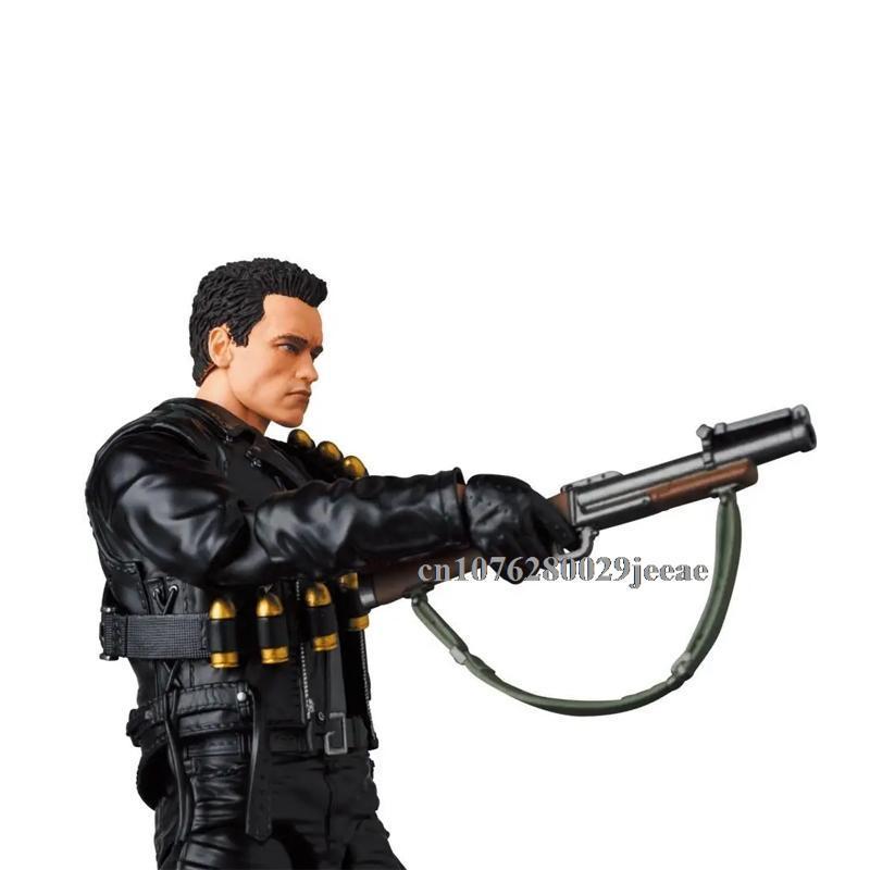 IN Stock MAFEX 176 199 Mafex The Terminator 2 Judgment Day T-800 6-Inch Action Figure Collection Model Toy Birthday Gifts 18cm