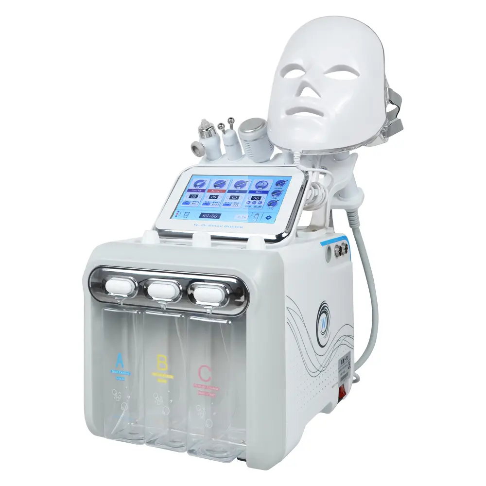Multi-Function 7-in-1 Water Aqua Peeling Hydrofacial Cleansing Machine for Home Use (Beauty & Personal Care Personal Care Appliance Massage Device), Plastic