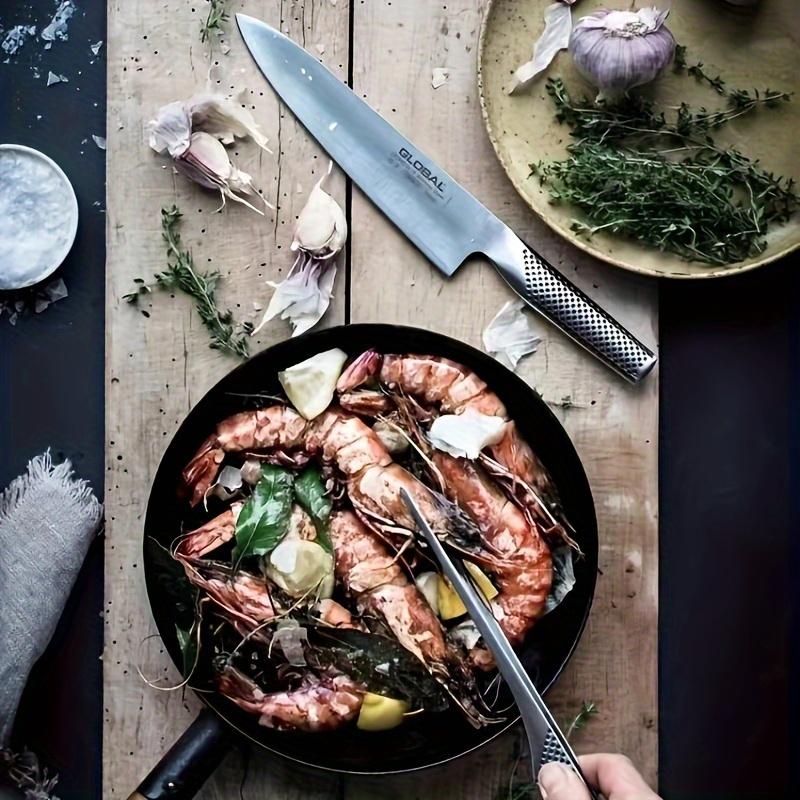 1 Piece Japanese Kitchen Tableware Stainless Steel Chef's Butcher Knife Butter Fork Quality Knives Sharp Vegetable Full Tang Paring Knife Home Japanese Slices Professional Cutting Utensils Cooking Modern Great Gift Presents For Men Tools