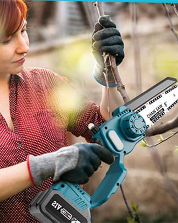 2 in 1 Cordless 8 inch Pole Saw, SeeSii Power Electric Polesaw for Tree Trimming with 2X4.0Ah batteries, Chain Saw with Extension Pole, Limb Branch Cutter Pruner CH800B #TikTokShopBlackFriday