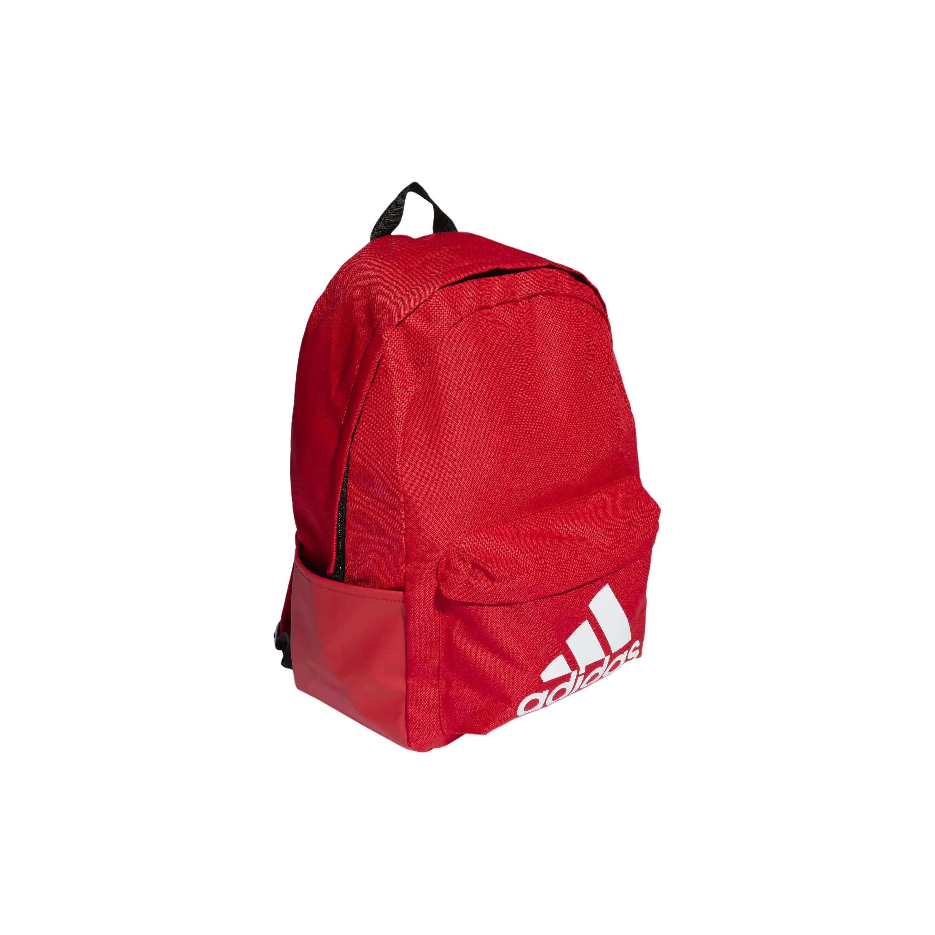 Adidas Classic Sport Badge Fabric Backpack for Men and Women, Unisex Red and White