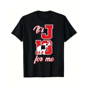 NEWMen's Delta Sigma Theta Sorority Founders Day T-Shirt - January 13th Greek Letters (ΔΣΘ) - Retro Black with Red & White Print - Comfort Fit Casual Tee for Sorority Events & Casual Attire