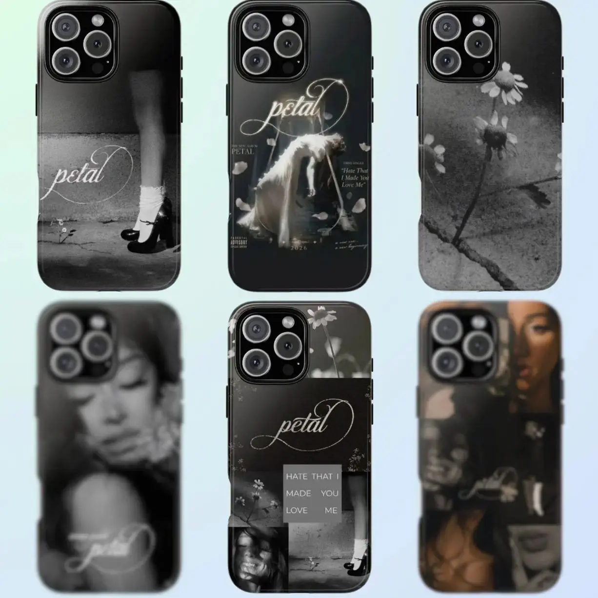 Petal New Album Phone Case Suitable for iPhone 17-11 Pro Max/Plus and  Samsung Galaxy S23-25