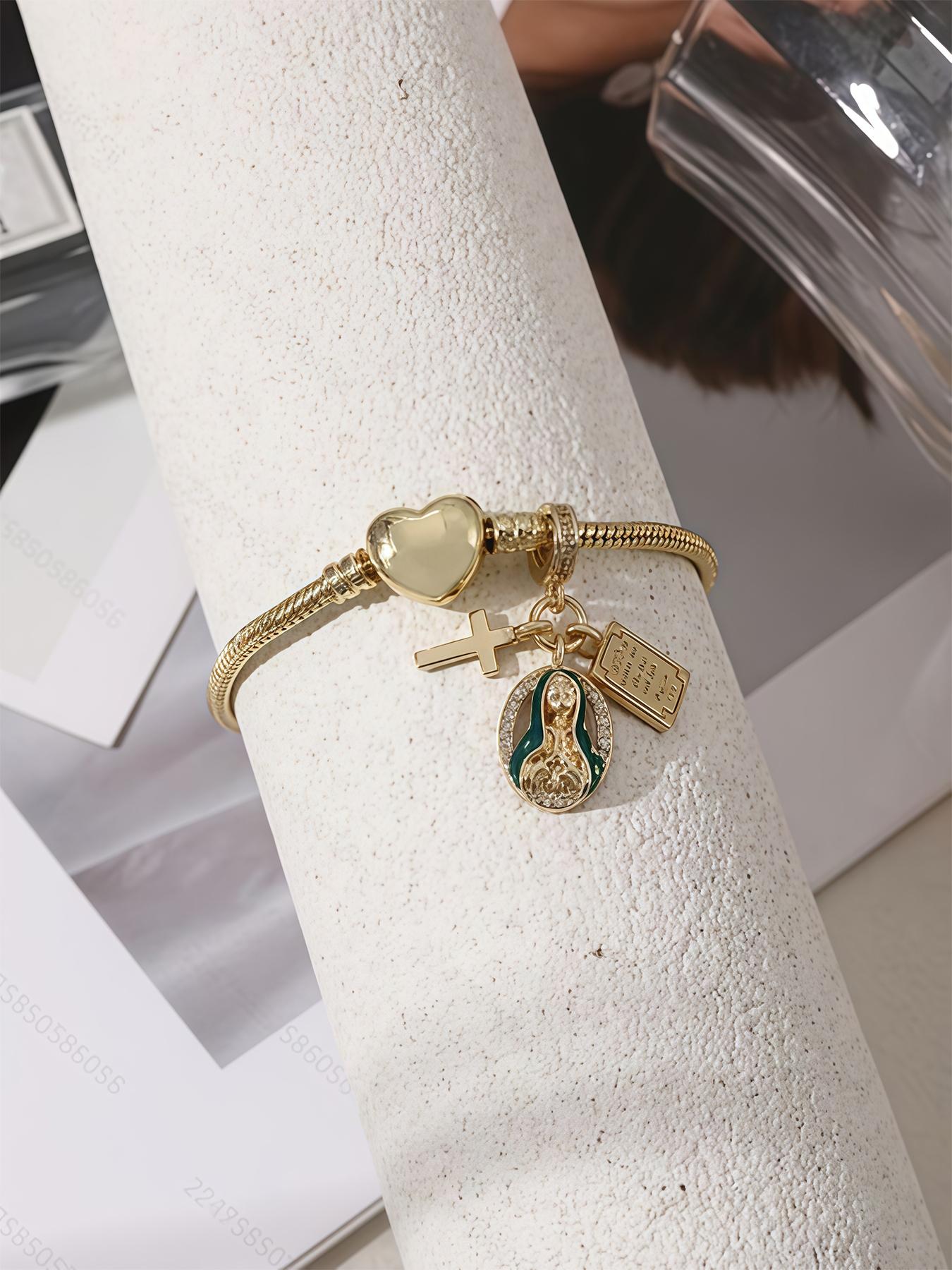 1 Piece Stylish Versatile Top for Women, Trendy Casual Wear for All Occasions, Comfortable and Fashion Forward Apparel, Charm Bracelet