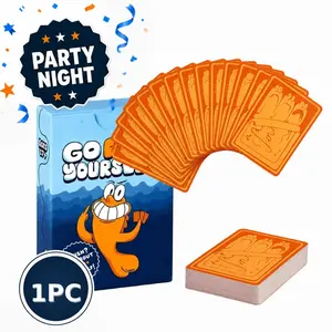 Go Fish Adult Card Game - Hilarious & Rude Party Game for 3-10 Players, Fast & Easy to Play. The Perfect White Elephant Gift, Stocking Stuffer & Holiday Party Game