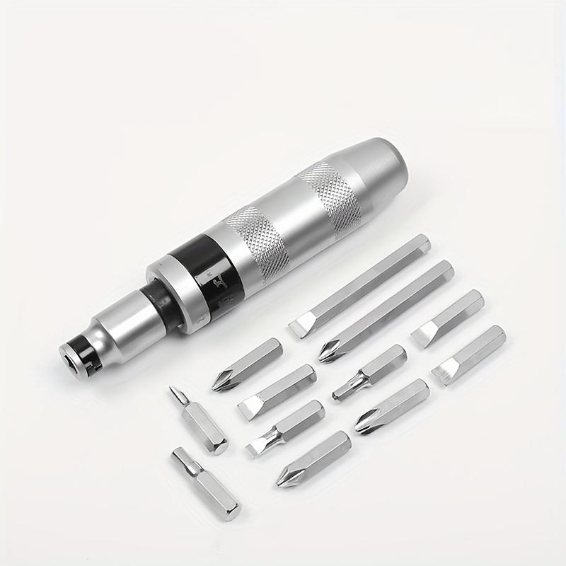 13pcs Impact Screwdriver Set, Shock Screw Driver Chisel Bits, Multifunctional Screw Extractor Remover Repair Set, Repair Tool Set