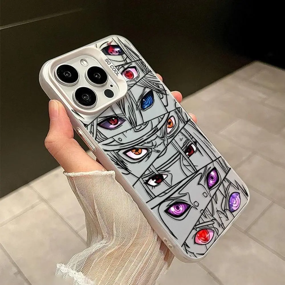 Anime Naruto Silicone Customized Smartphone Cover (cyb-388hyrz425g1) for iPhone 17,16,15,14,13,12,11 - Pro,ProMax,Plus,Air - Protective Anti-Drop Matte Mobile Accessory for Naruto Fans