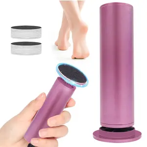 Adjustable Speed Electric Exfoliating Foot File Kit, Multi-Use Manicure Pedicure Tool, Feet Callus Remover, Removes Calluses Dead Skin Hard Skin, Essential Beauty Care