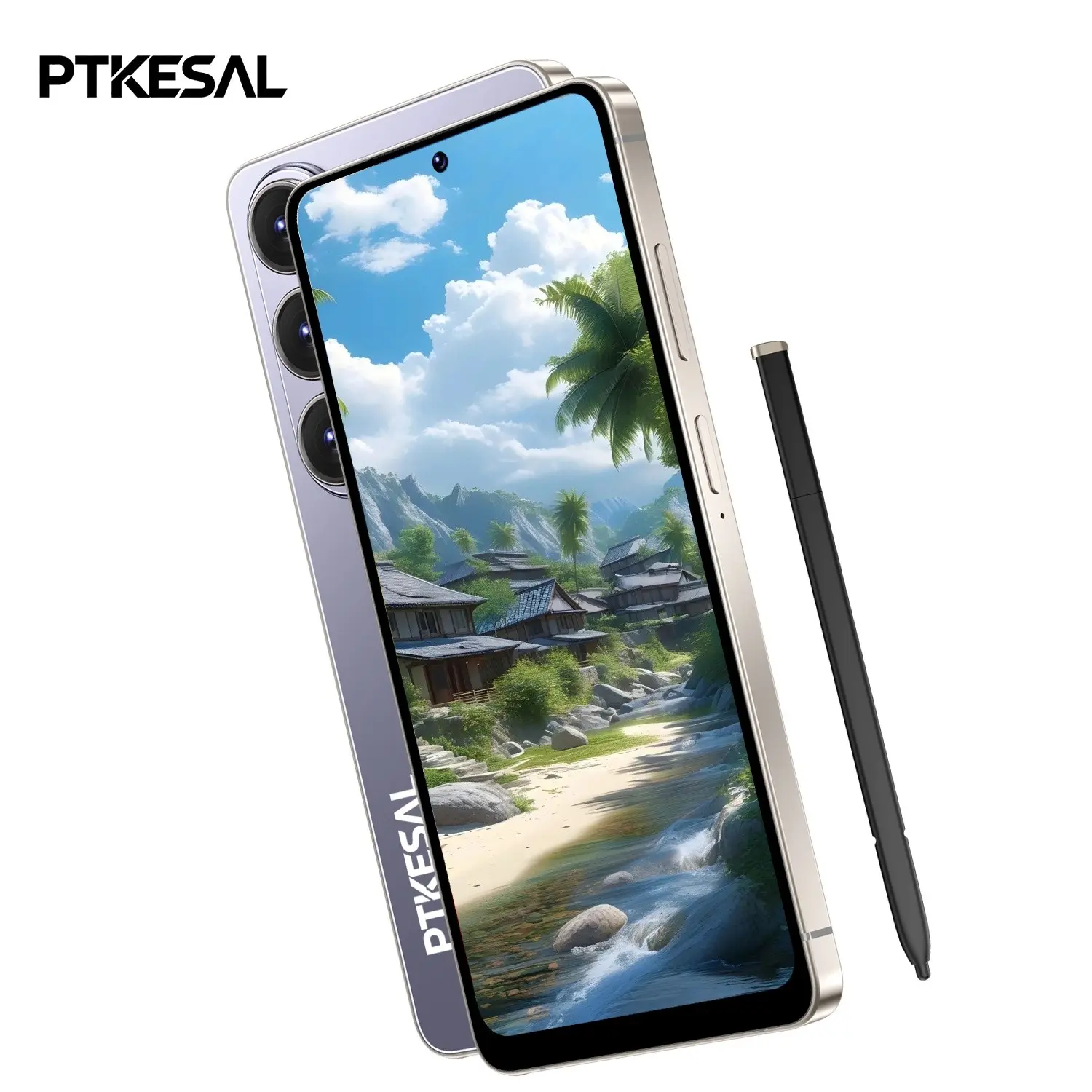 Ptkesal-S26 Ultra Android Smartphone, 4100mah Battery, 3gb RAM + 32GB Storage, 6.75-Inch Display, Dual Sim, Face ID, GPS, OTG