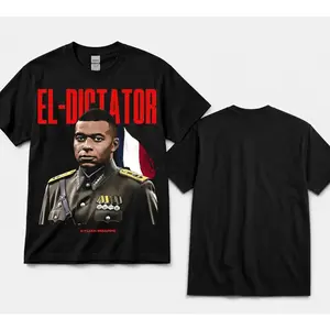 ⚽Kylian  Graphic T-Shirt, France Soccer Streetwear Tee, Vintage Soccer Shirt, El Dictator Graphic Tee