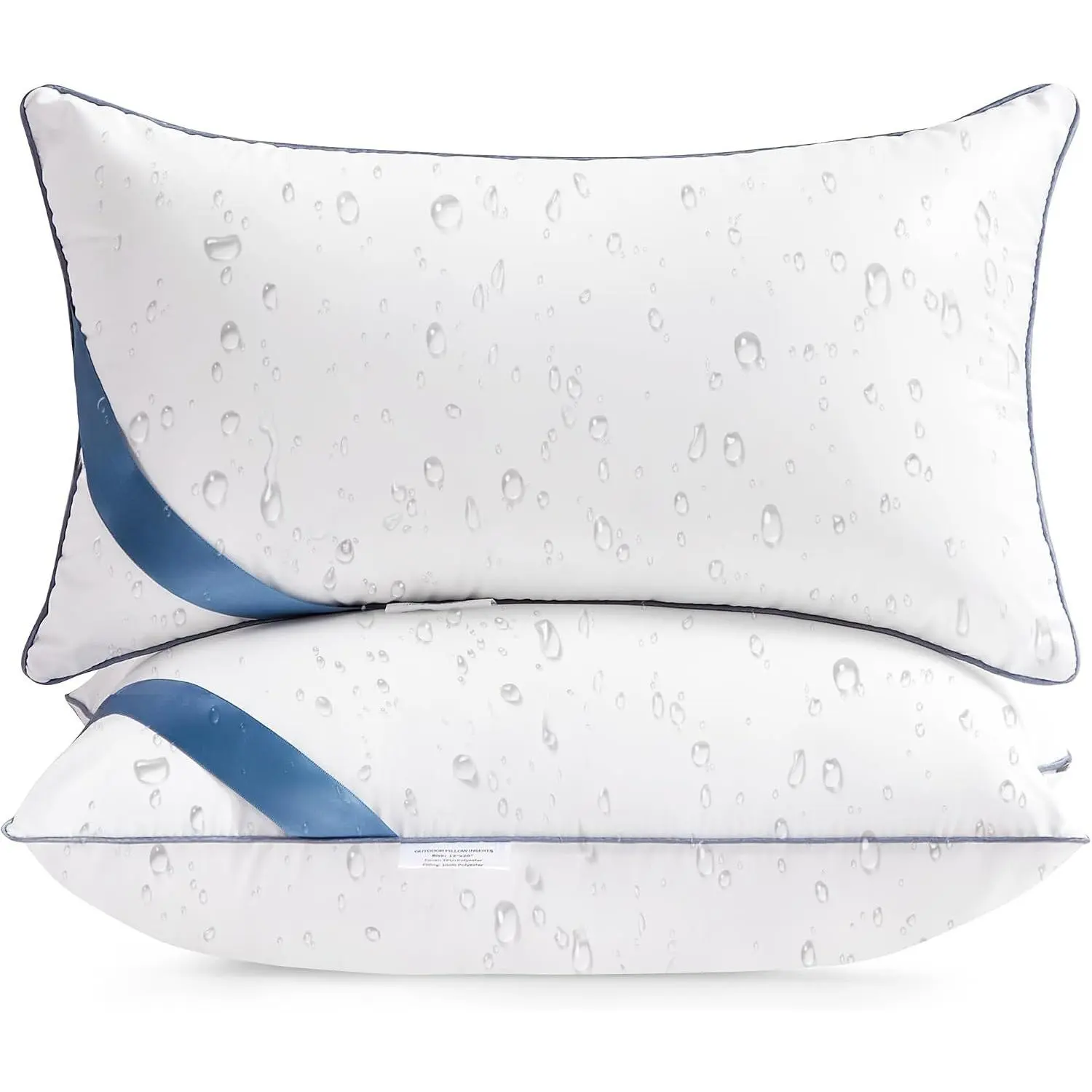 12x20 Outdoor Pillow Insert -   Pillow Inserts - Decorative Throw Pillows for Couch Sofa Bed Patio Furniture - Pack of 2