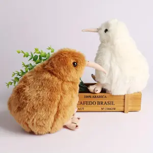 18cm/7.1in Bird Plush Toys, 1 Count Simulated Bird Toys Stuffed Animal Soft Toys Lifelike Furry Bird Cute Plush Bird Cuddly Doll Gift For Birthday Cute Animal Design