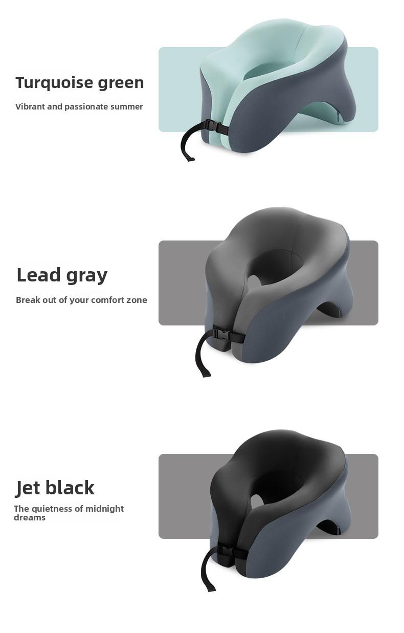 Office U-shaped Nap Pillow Multifunctional Tool for Students to Sleep on Stomach at Desk During Lunch Breaks with 6 Major Functional Areas