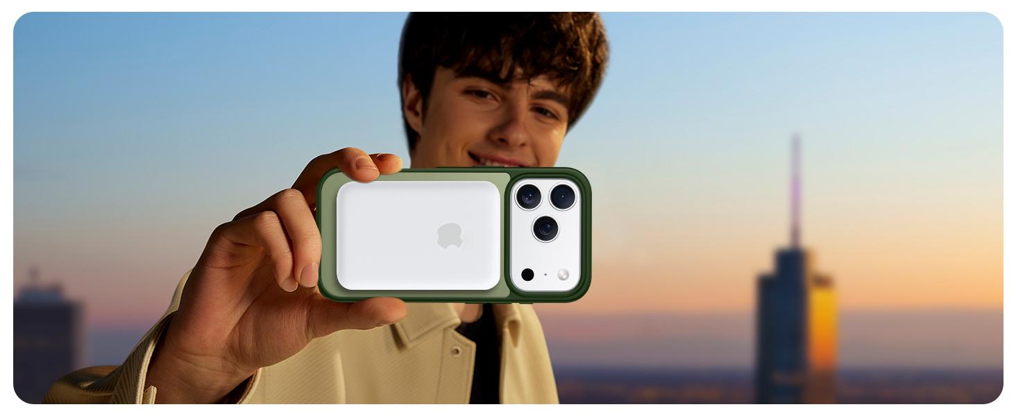 [2 Pack Screen Protector ]Magnetic Phone Cases for iPhone 17 Pro Max 16 15 14 13 12 Pro Max Plus Case, Magnetic Translucent Matte Case with 2PCS Tempered Glass Screen Protector Slim Phone Case for iPhone 17 Pro Max 6.9'', Black