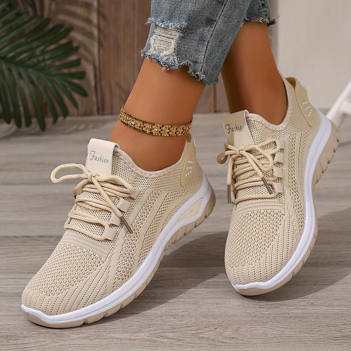 【QUAWUJIE】Women's Plus Size Wide Fit Sneakers 2026 Spring Summer New Arrival Mesh Breathable Lightweight For Ladies Outdoor Daily Wear 【QUAWUJIE】Women's Plus Size Wide Fit Sneakers 2026 Spring Summer New Arrival Mesh Breathable Lightweight For Ladies Outdoor Daily Wear