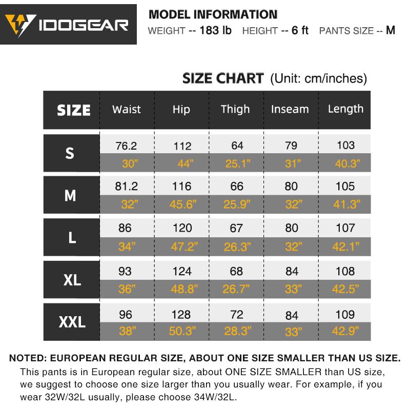 IDOGEAR Tactica G5 Pants with Multi Pocket Water Proof Tactica Trousers for Outdoor Training 3215