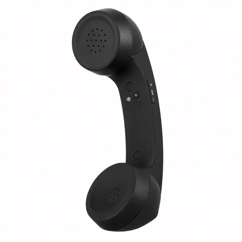 Retro Bluetooth Open-Ear Telephone Handset - Wireless Receiver with Button Control, Stable Connection, Long-Lasting Battery, Noise Reduction for Office Calls, Driving