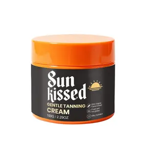 Carrot Natural Tanning Cream, Natural Self Tanner, 150g, Coconut Oil & Jojoba Oil. Evens out tanning. Creates a natural-looking skin tone. Lightweight and luminous finish. Suitable for all skin types.