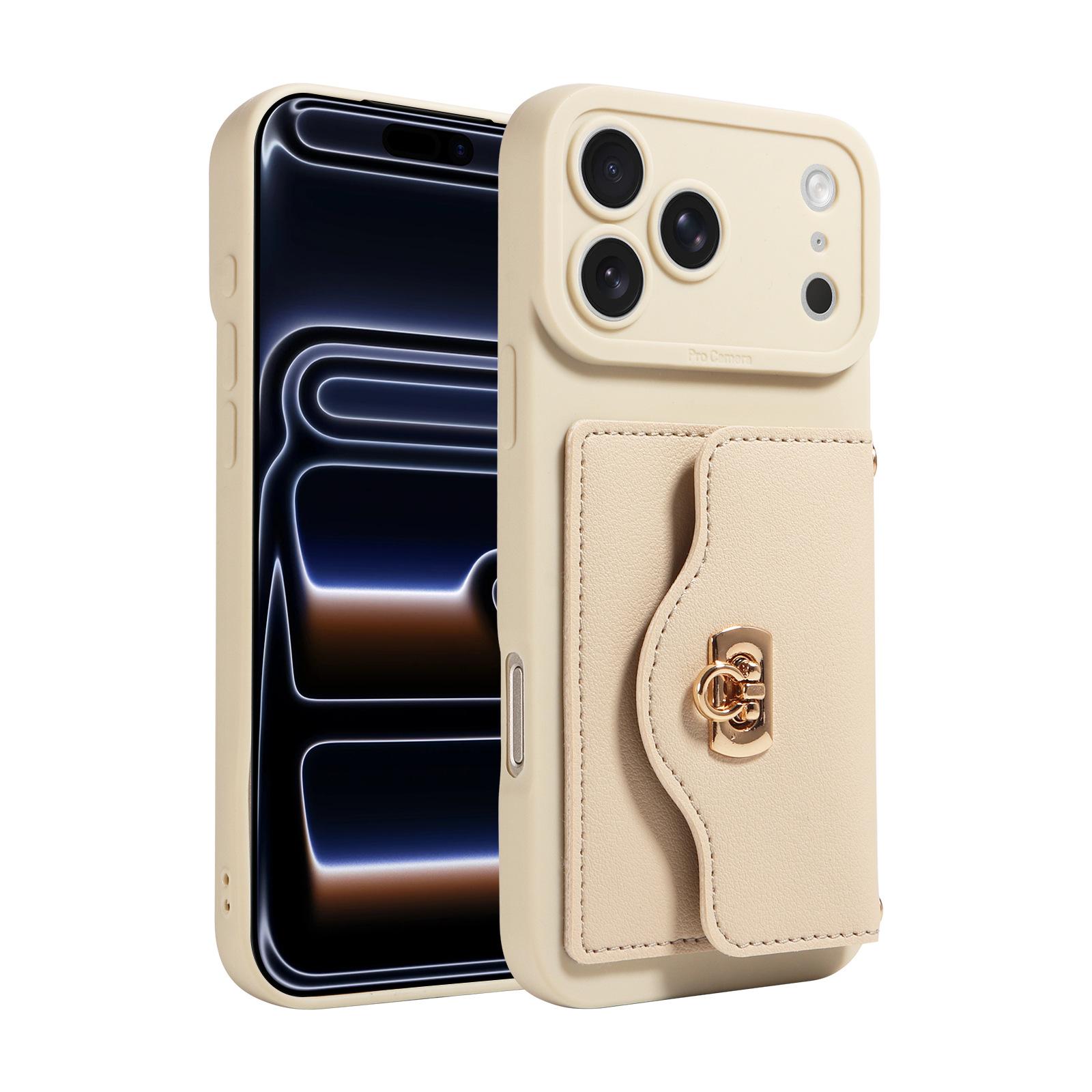 iPhone 17 Pro Max Case with Stand Full Body Protection Air Cushion Shockproof Cover for Apple Phones