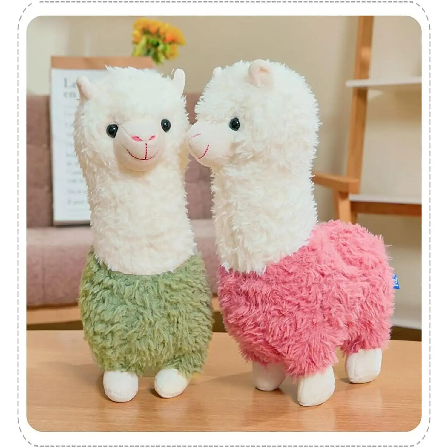 Llama Stuffed Animal Cute Llama Plush Alpaca Toy 11.8 inch for Girls Boys Christmas Valentine's Day