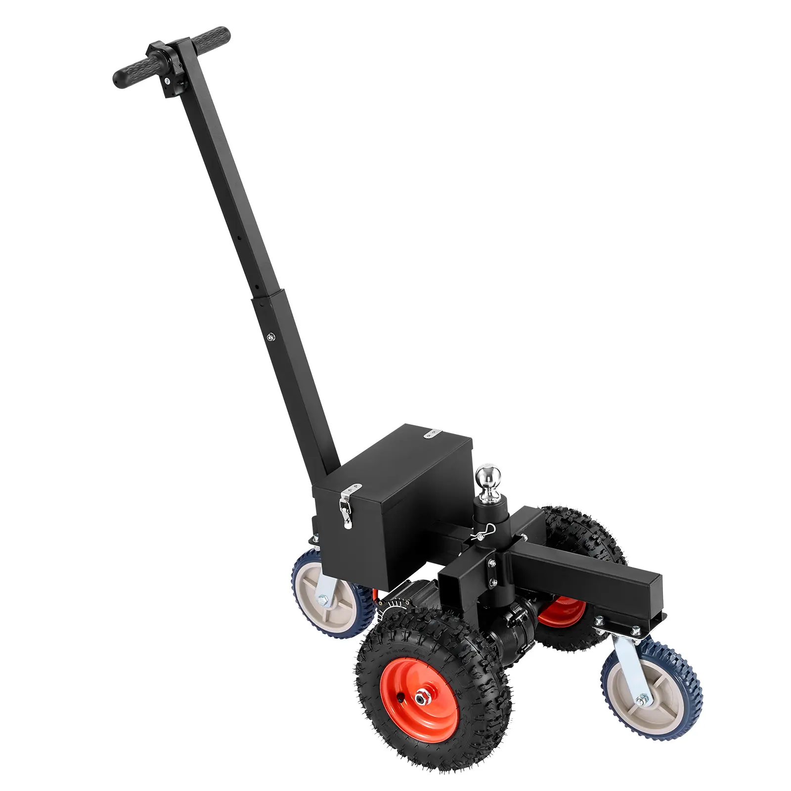 Electric Trailer Dolly, 3600 lbs Max Trailer Weight 600 lbs Max Tongue Weight, DC 24V 800W Motorized Trailer Dolly with 2 & 1-7/8 Inch Hitch Balls for RV Campers, Cargo & Utility, Boat Trailers