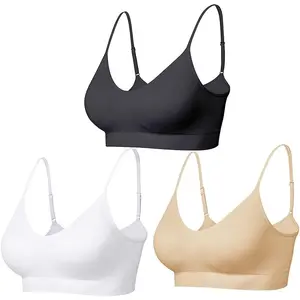 Bralette for Women Straps Sleep Bras Seamless Yoga Sport Bras