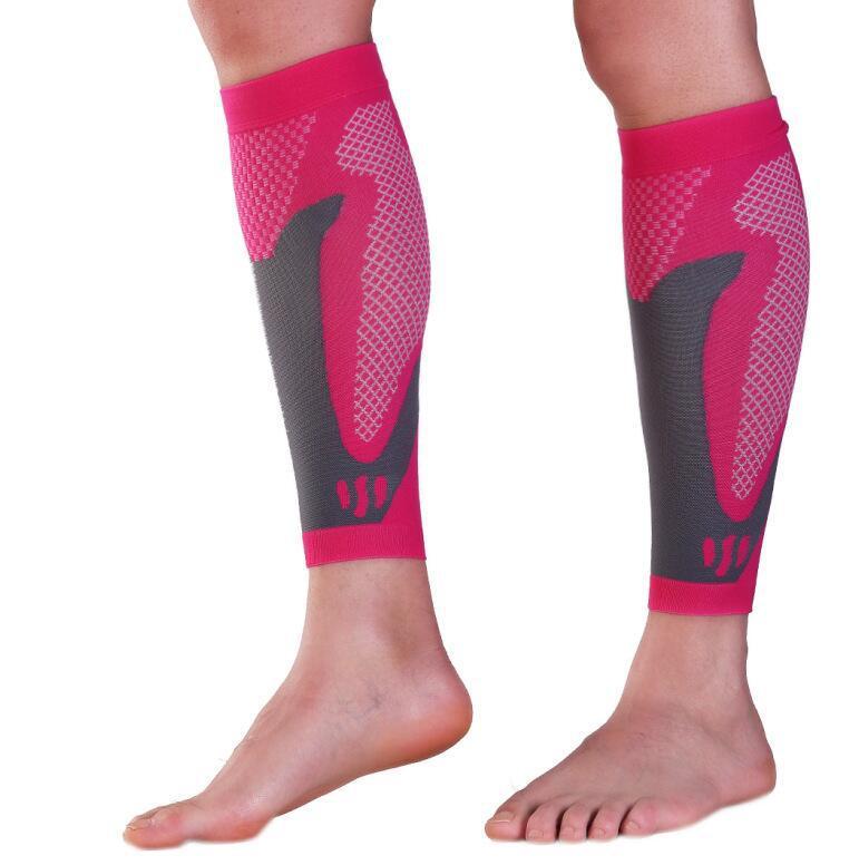 Compression Calf Guards for Running, Shin Splint & Varicose Veins Relief, Elastic Leg Support Sleeves for Men Women Multiple Colors