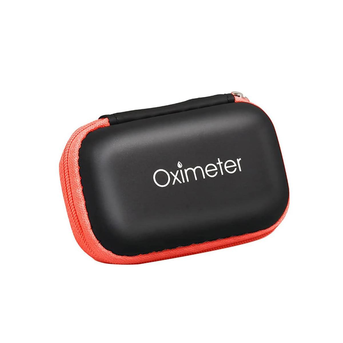 Portable Blood Oxygen Meter Case, Waterproof Pulse Oximeter Storage Box, Hard Eva Carrying Bag for Easy Transport, Durable Pouch, Travel Organization Pouch