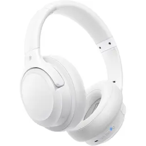 Bluetooth Headphones Over Ear, 65H Playtime and 6 EQ Music Modes Wireless Headphones with Microphone, HiFi Stereo Foldable Lightweight Headsets, Deep Bass  Home Office Cellphone PC Ect.