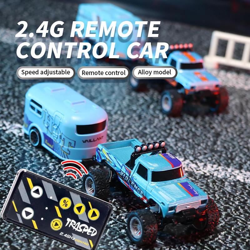 1:64 Alloy Mini RC Off-Road Vehicle, High-Speed 3-Mode Monster Truck with Constant Cruise & Buffer Chassis, 2.4G Hobby-Grade Remote Control Toy Gift for Kids 1:64 Alloy Mini RC Off-Road Vehicle, High-Speed 3-Mode Monster Truck with Constant Cruise & Buffer Chassis, 2.4G Hobby-Grade Remote Control Toy Gift for Kids