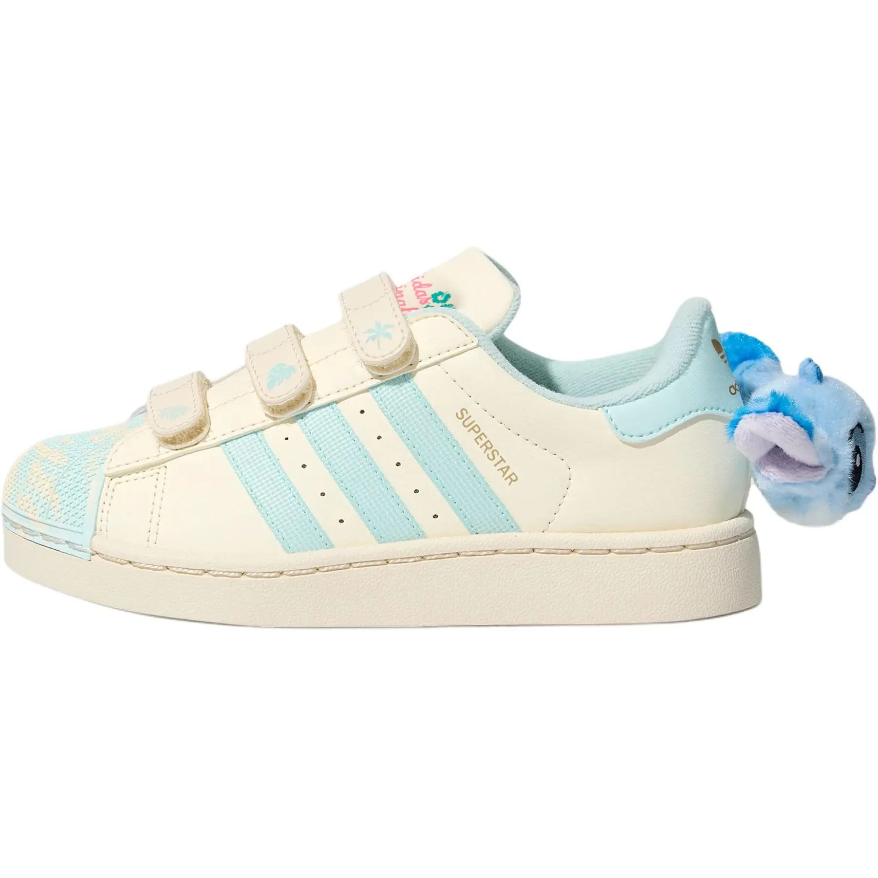 adidas Originals X Disney Superstar 2 GCA CF Kids' Low-Top Casual Trainers, Comfortable Versatile Casual Wear Sneakers KZ7302