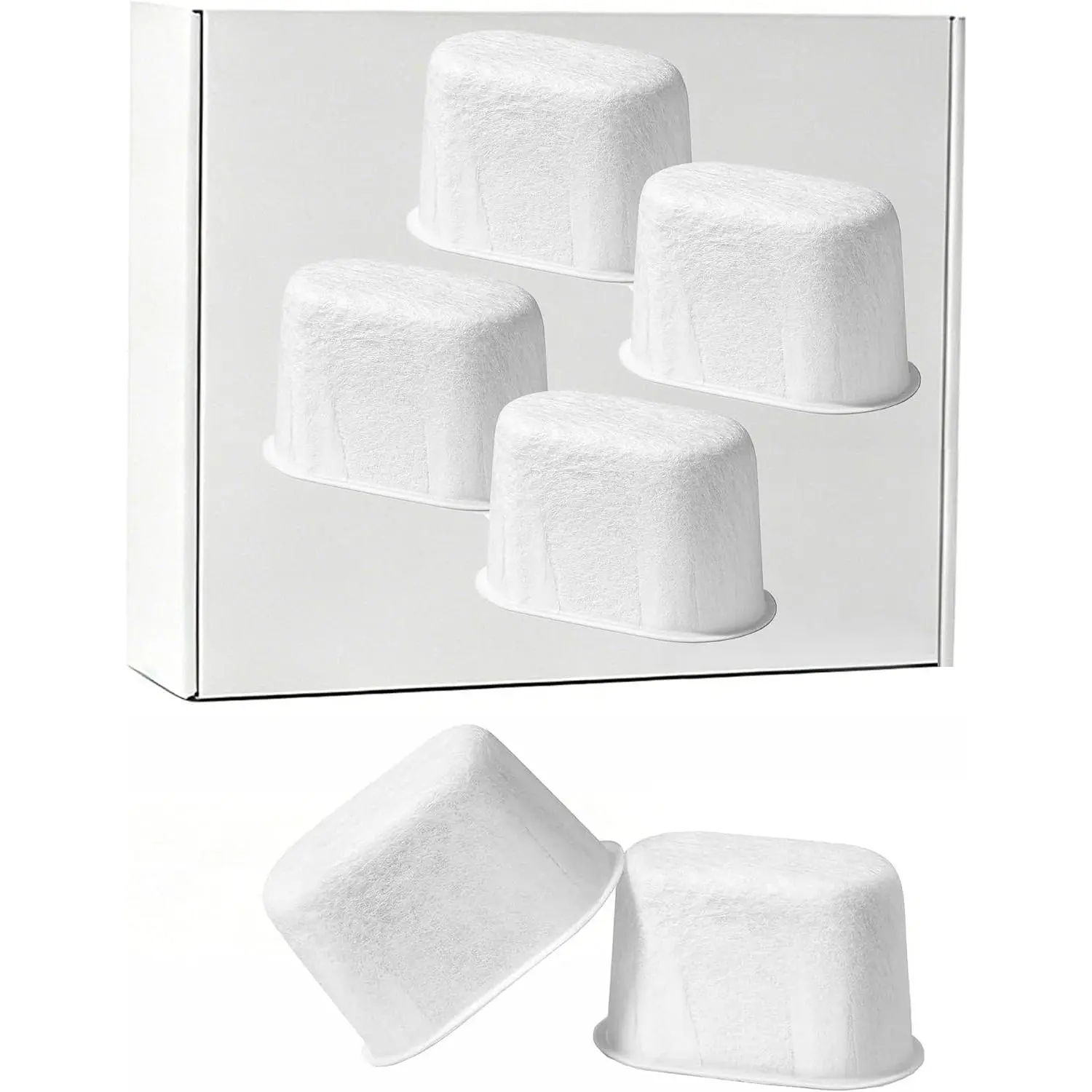 6-Pack  Activated Charcoal Water Filters, Compatible with  BWF100 Machines,  Water Filter for  Espresso Machines