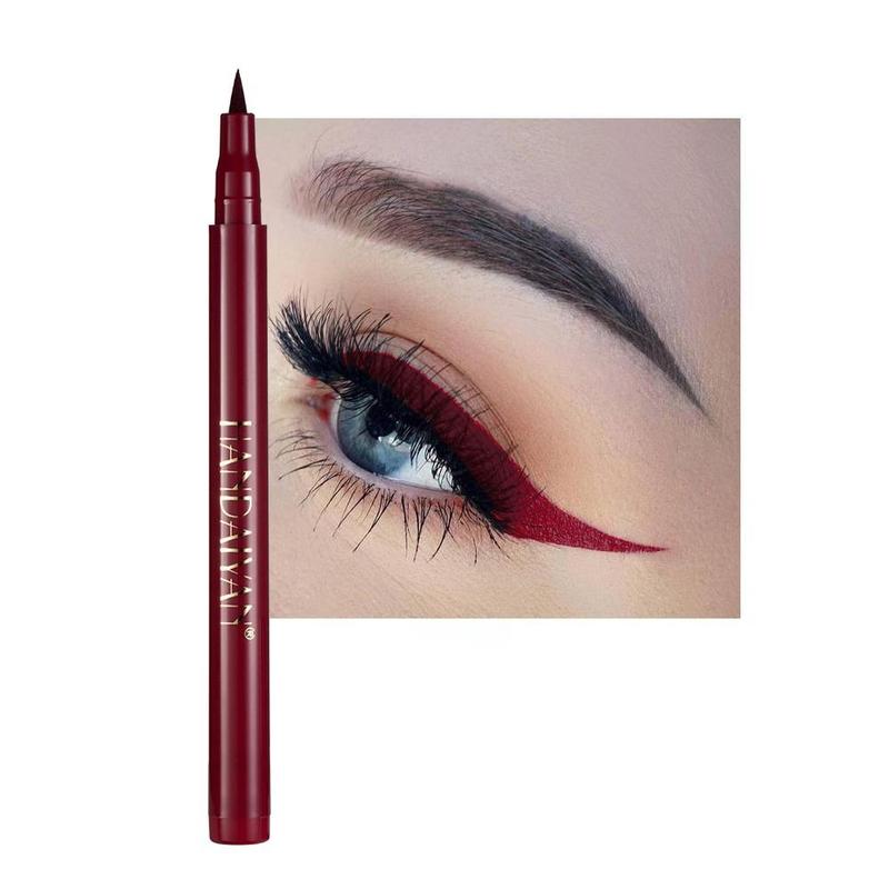 Easy Coloring Long Lasting Liquid Eyeliner, Quick Drying Eyeliner Liquid Liner Pen, Stage & Cosplay Rainbow Eyeliner