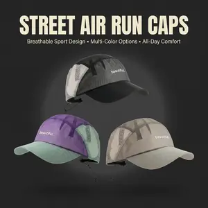 Summer Breathable Mesh Hiking Cap, Unisex Quick Dry Lightweight Sun Hat, UPF 50+ UV Protection Baseball Cap for Camping, Running & Outdoor Adventures, Couple Hat daily outfit