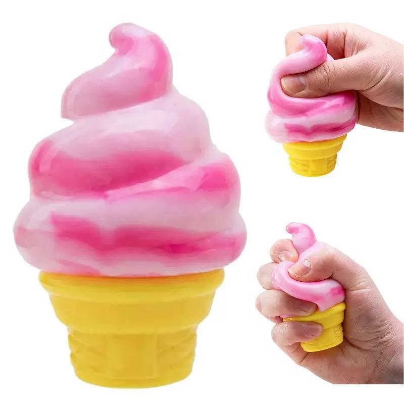 Colorful Cream Stick Squishy, Super Soft Slow Rising Squeeze Toy, Unbreakable Decorative Figurine Toy