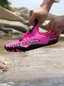Unisex Quick-Dry River Shoes, Multi-Functional Training Shoes, Breathable Anti-Slip Summer Beach Hiking Fishing Shoes, Lightweight PU Leather