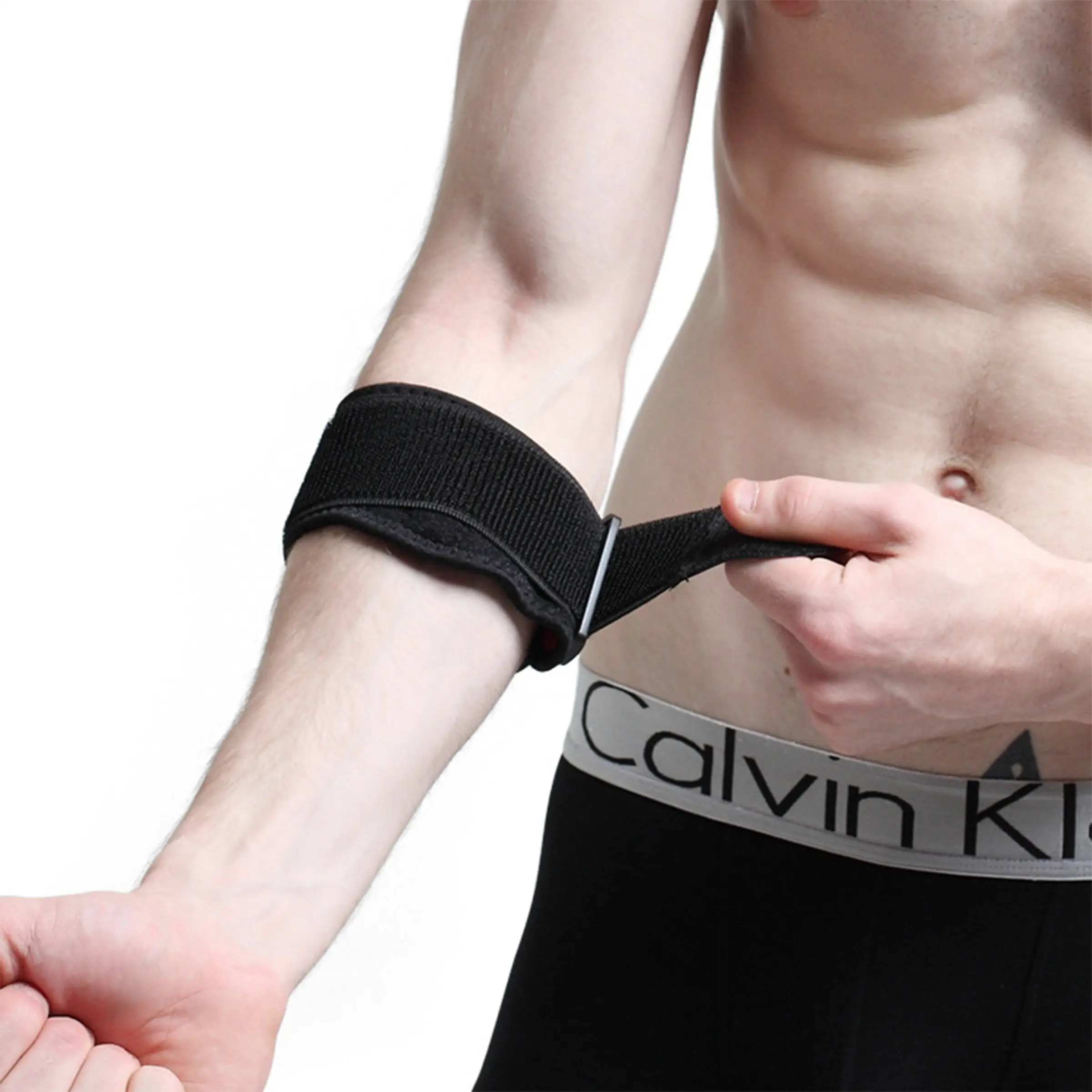 Fitness Forearm Support Band for Men and Women, Thickened Weightlifting Arm Protector, Anti-Slip Wrist Strap for Barbell Training