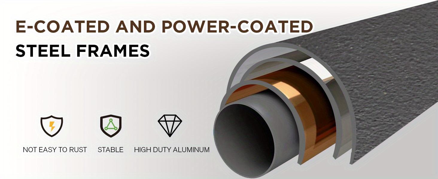 Outdoor Tiki Bar Set, 3 Pieces Wicker Patio Bar Set w/2 Height Stools, Storage Shelf, Canopy, Plastic Wood Tabletop for Backyard Poolside Garden, Brown