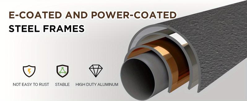 Outdoor Tiki Bar Set, 3 Pieces Wicker Patio Bar Set w/2 Height Stools, Storage Shelf, Canopy, Plastic Wood Tabletop for Backyard Poolside Garden, Brown