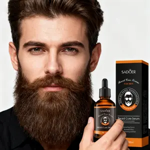 Beard Care Essence Oil, Nourishing and Moisturizing Beard Balm, Brightening Beard Treatment for Men, Ideal for Fathers and Boyfriends